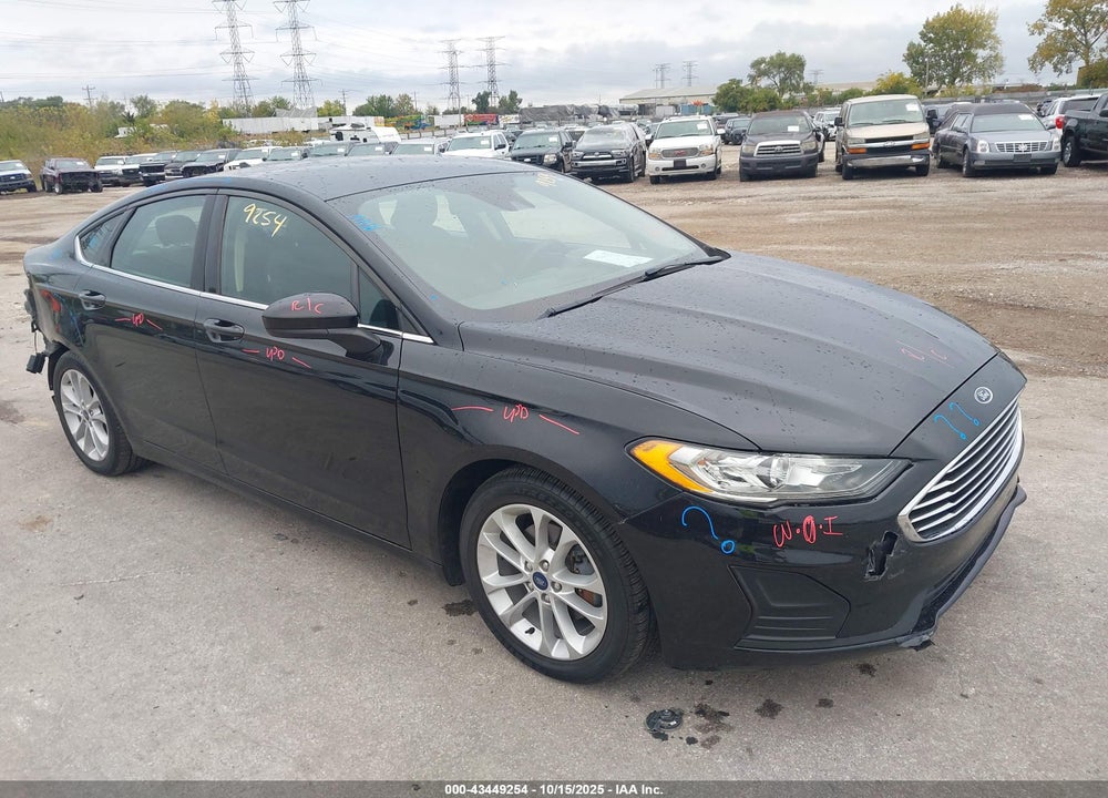 2019 FORD FUSION HYBRID SE VIN: 3FA6P0LU4KR110630