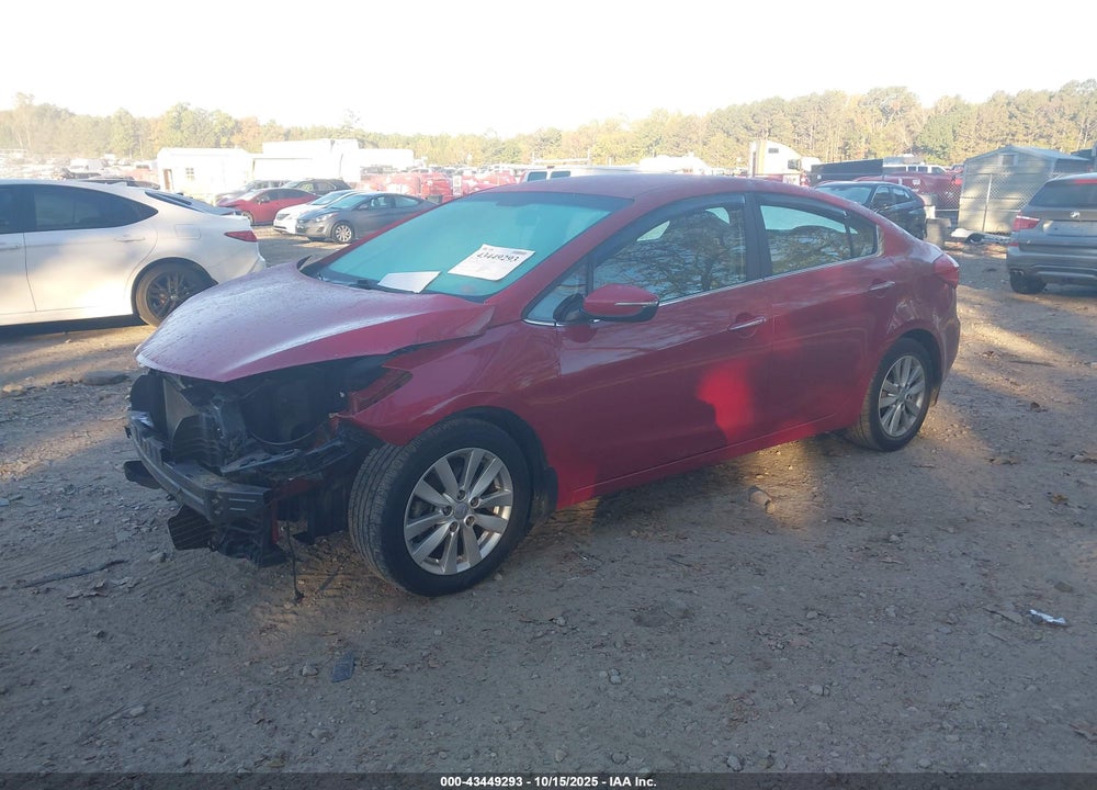 2015 KIA FORTE EX VIN: KNAFX4A81F5267061