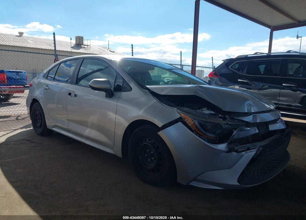 2020 TOYOTA COROLLA LE VIN: 5YFEPRAE7LP057516