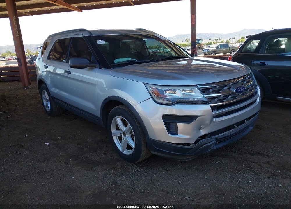 2018 FORD EXPLORER VIN: 1FM5K7B83JGC87110
