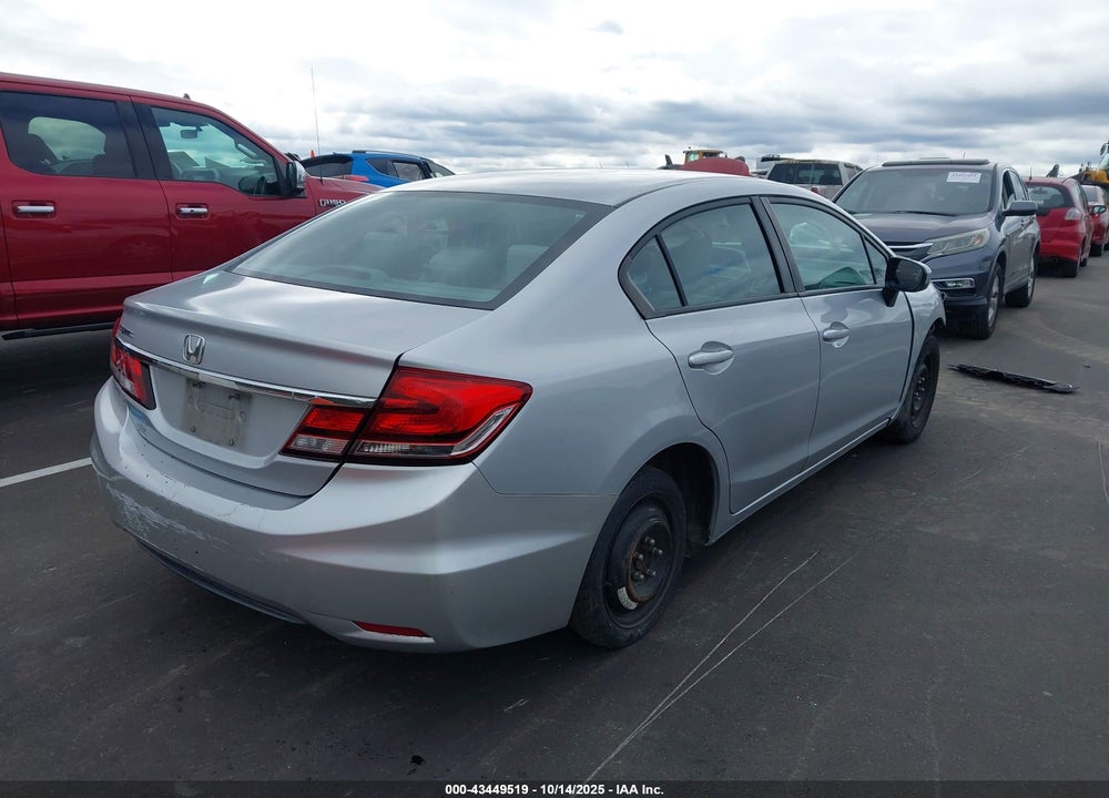 2014 HONDA CIVIC VIN: 2HGFB2F58EH534418