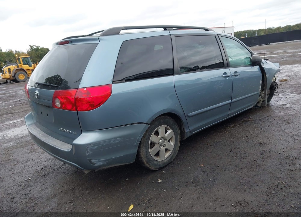 2007 TOYOTA SIENNA LE VIN: 5TDZK23C17S031624