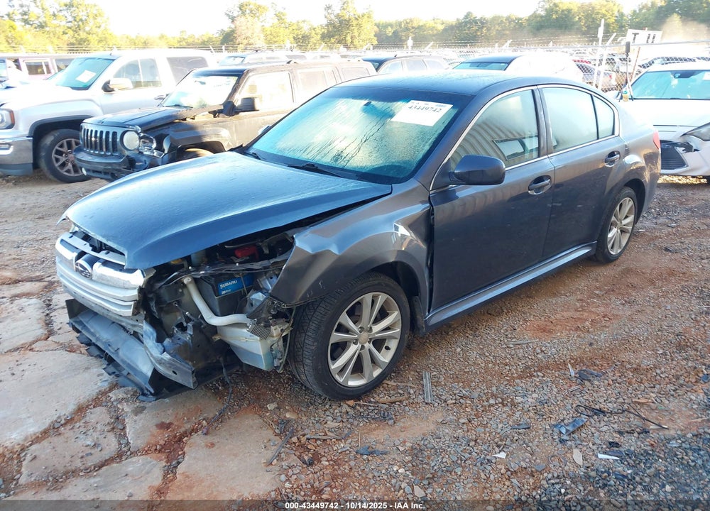 2013 SUBARU LEGACY VIN: 4S3BMBC60D3045291
