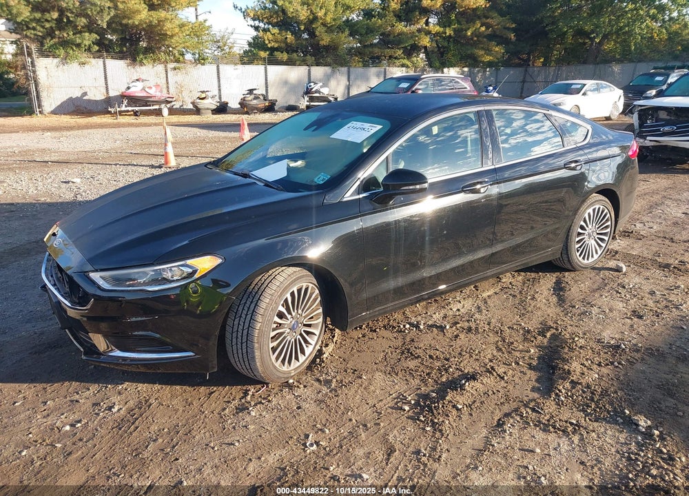 2018 FORD FUSION SE VIN: 3FA6P0HDXJR237633