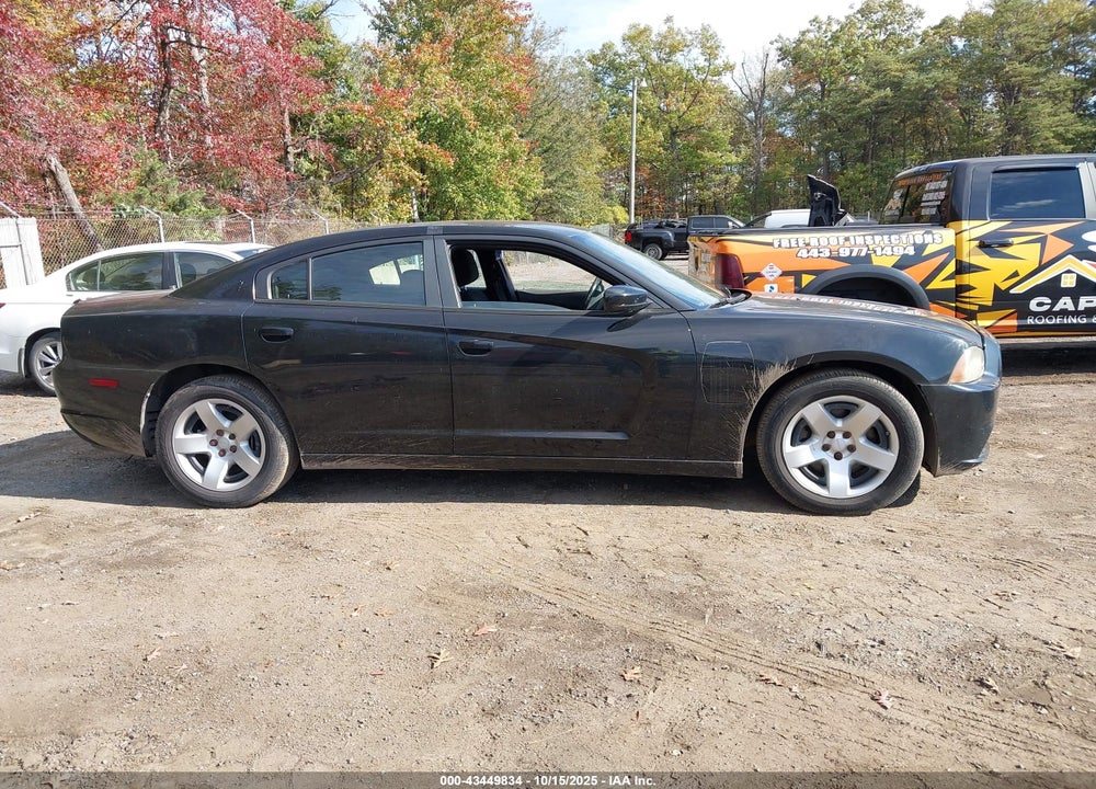 2014 DODGE CHARGER POLICE VIN: 2C3CDXAT9EH124746