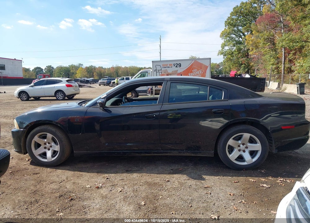 2014 DODGE CHARGER POLICE VIN: 2C3CDXAT9EH124746