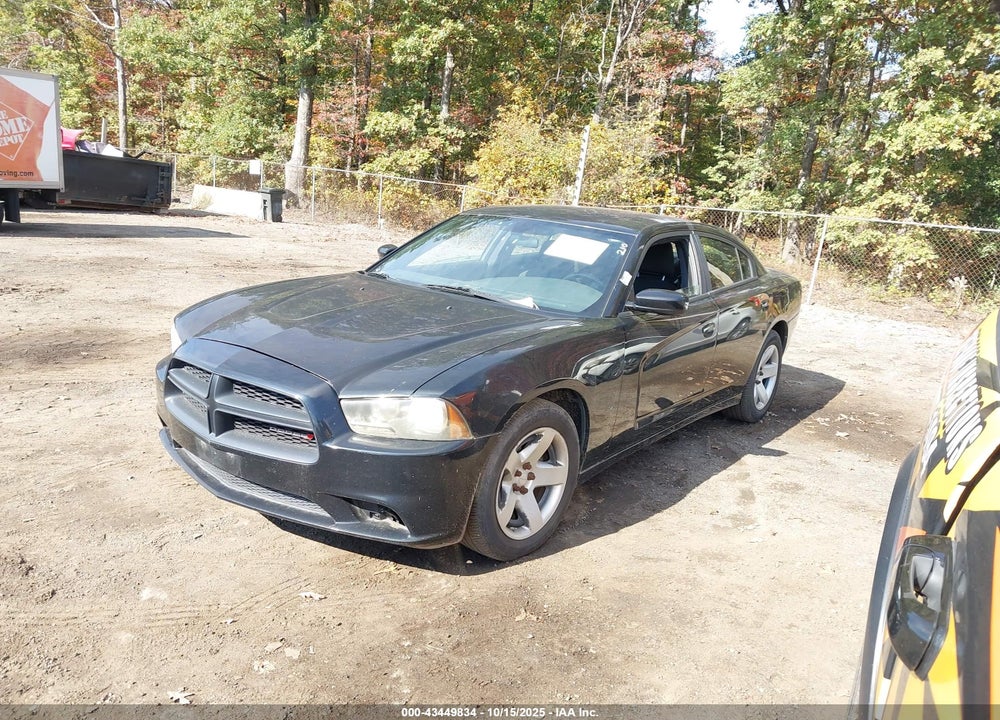2014 DODGE CHARGER POLICE VIN: 2C3CDXAT9EH124746