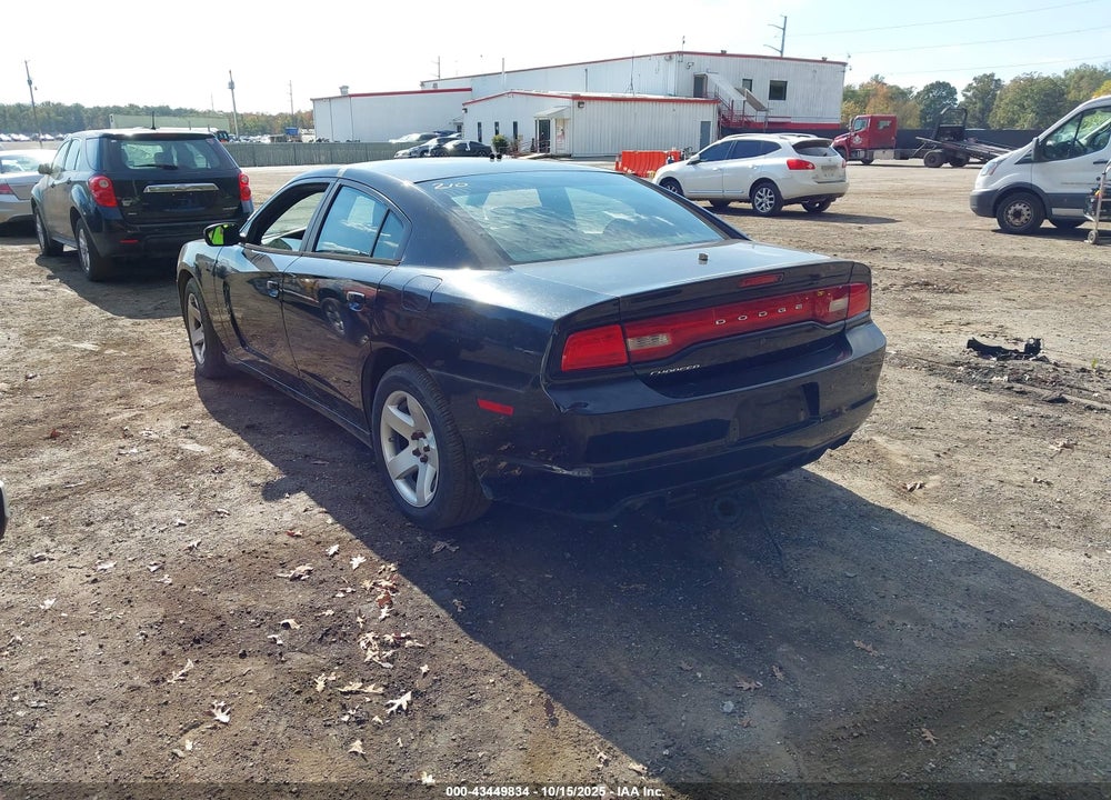 2014 DODGE CHARGER POLICE VIN: 2C3CDXAT9EH124746