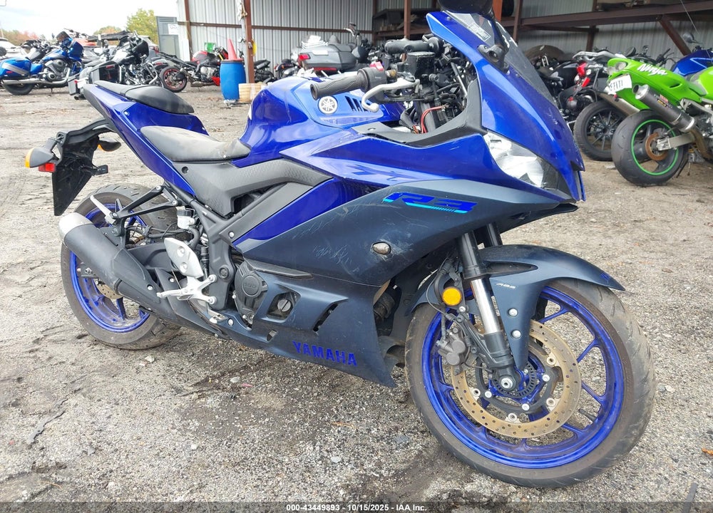 2023 YAMAHA YZFR3 A VIN: MH3RH18Y9PK011465