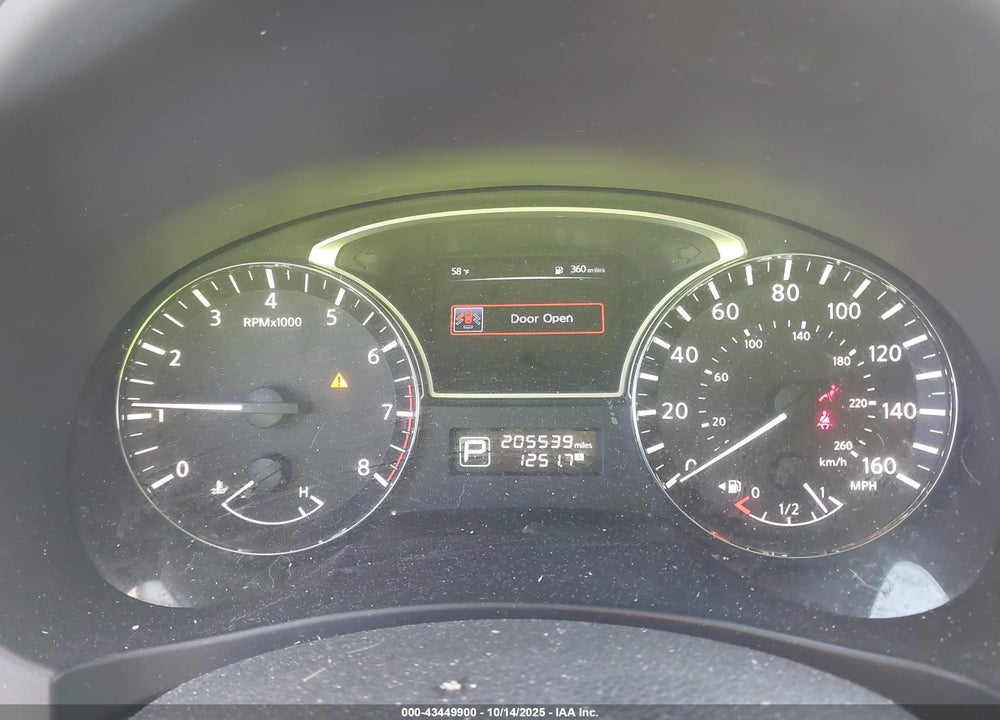 2015 NISSAN ALTIMA 2.5/2.5 S/2.5 SL/2.5 SV VIN: 1N4AL3AP1FC450309