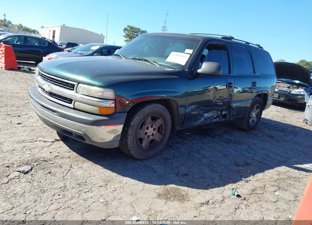 2001 CHEVROLET TAHOE LS VIN: 1GNEC13T61R141944