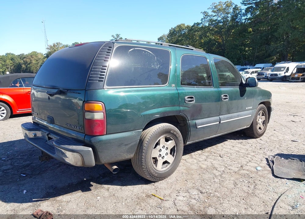 2001 CHEVROLET TAHOE LS VIN: 1GNEC13T61R141944