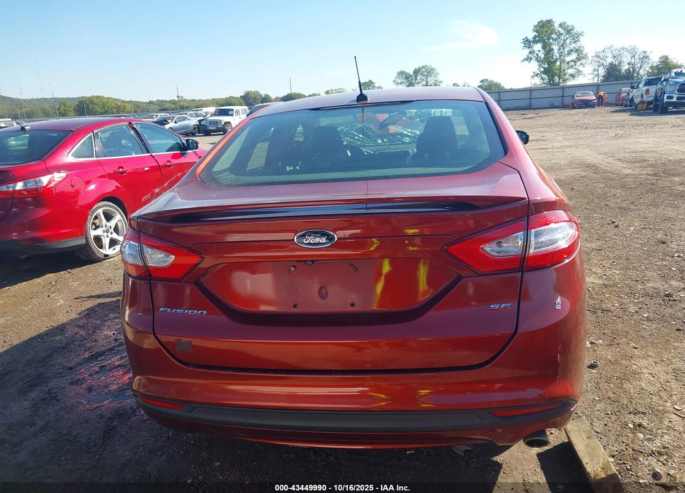 2014 FORD FUSION SE VIN: 3FA6P0H78ER386557