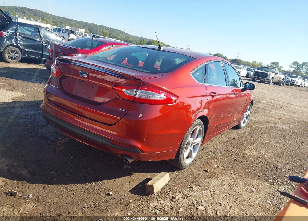 2014 FORD FUSION SE VIN: 3FA6P0H78ER386557
