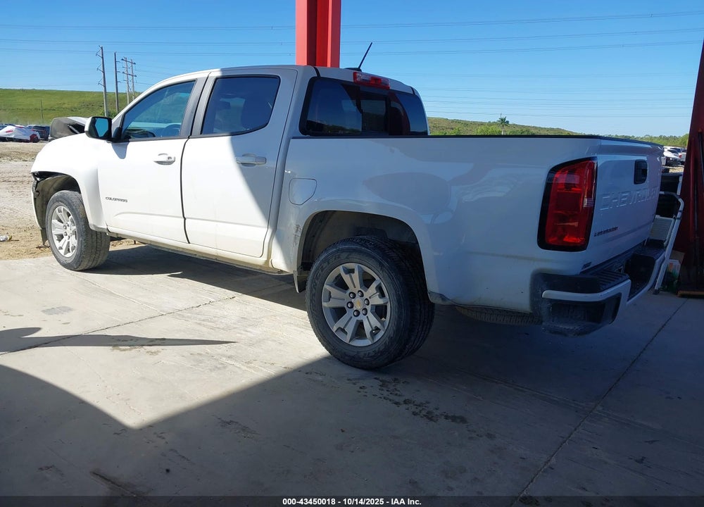 2022 CHEVROLET COLORADO VIN: 1GCGSCEN0N1221551
