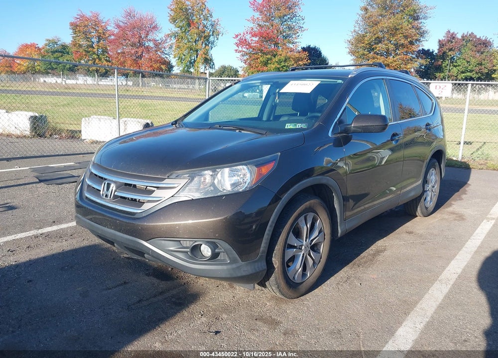 2014 HONDA CR-V EX-L VIN: 2HKRM4H75EH708839