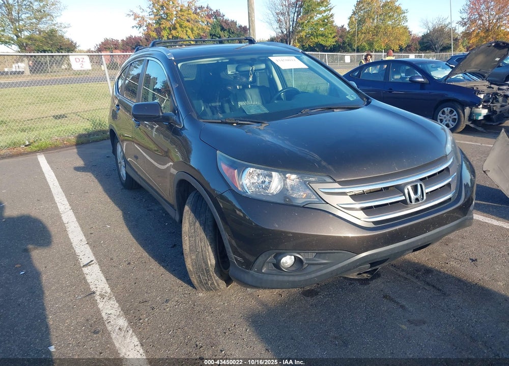 2014 HONDA CR-V EX-L VIN: 2HKRM4H75EH708839