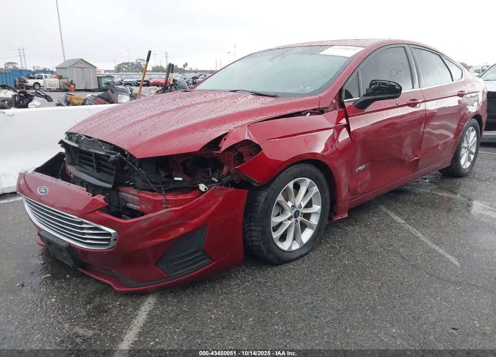 2019 FORD FUSION HYBRID SE VIN: 3FA6P0LU2KR173824