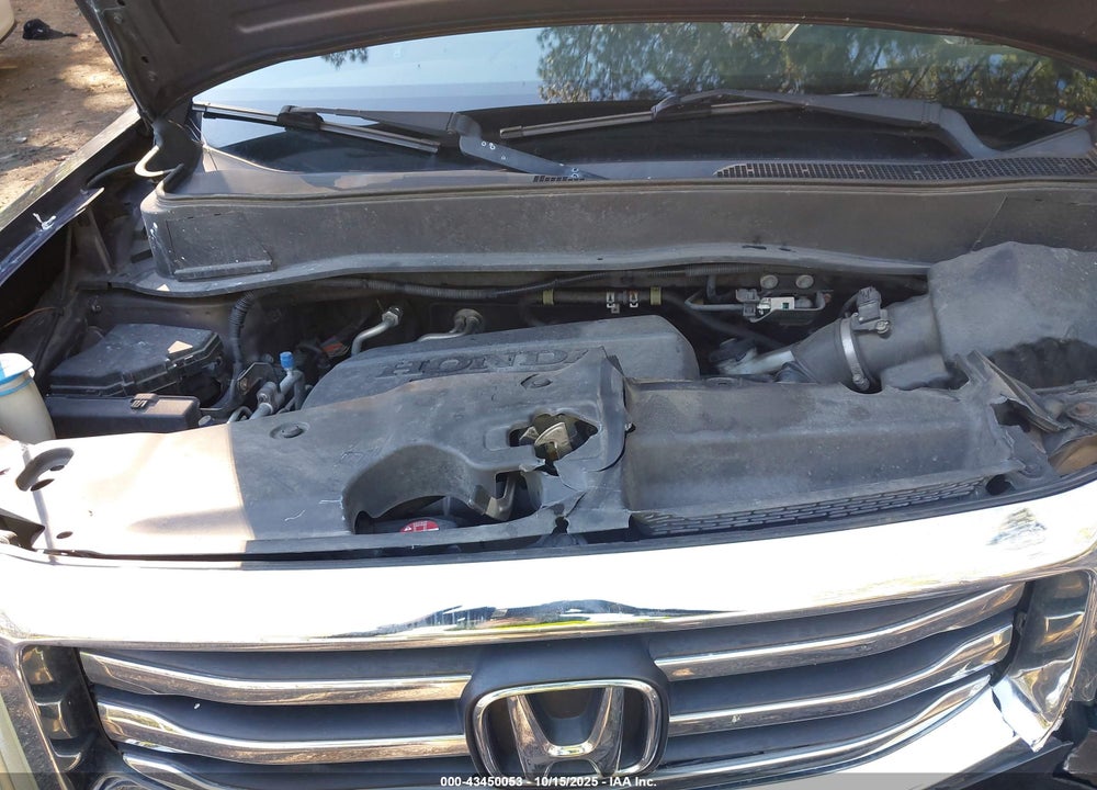2013 HONDA PILOT EX-L VIN: 5FNYF4H5XDB036133