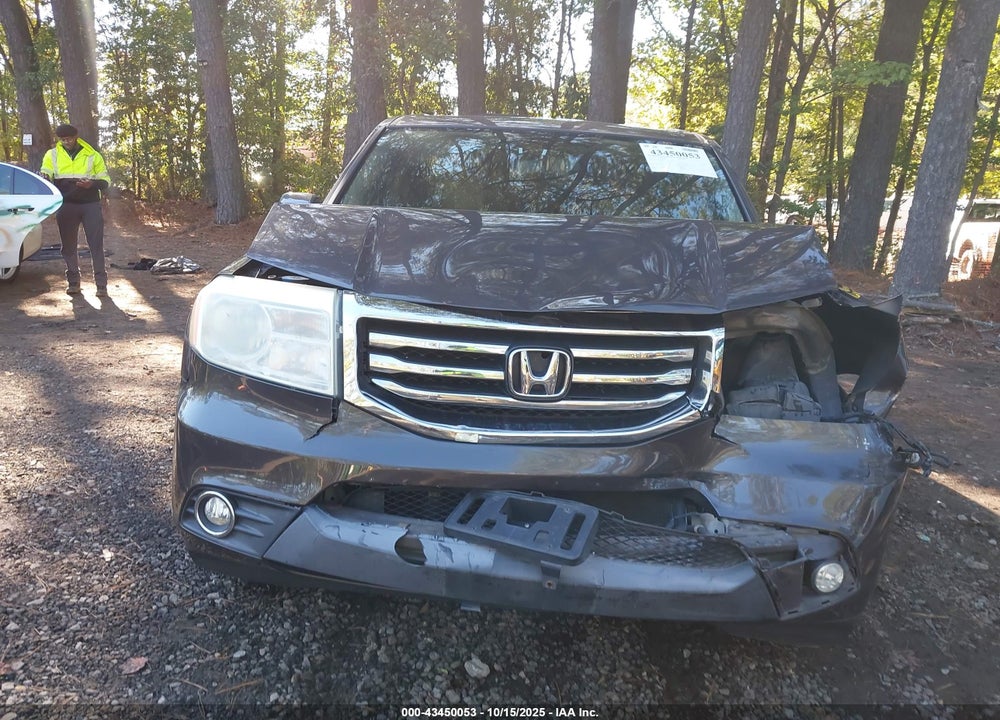 2013 HONDA PILOT EX-L VIN: 5FNYF4H5XDB036133