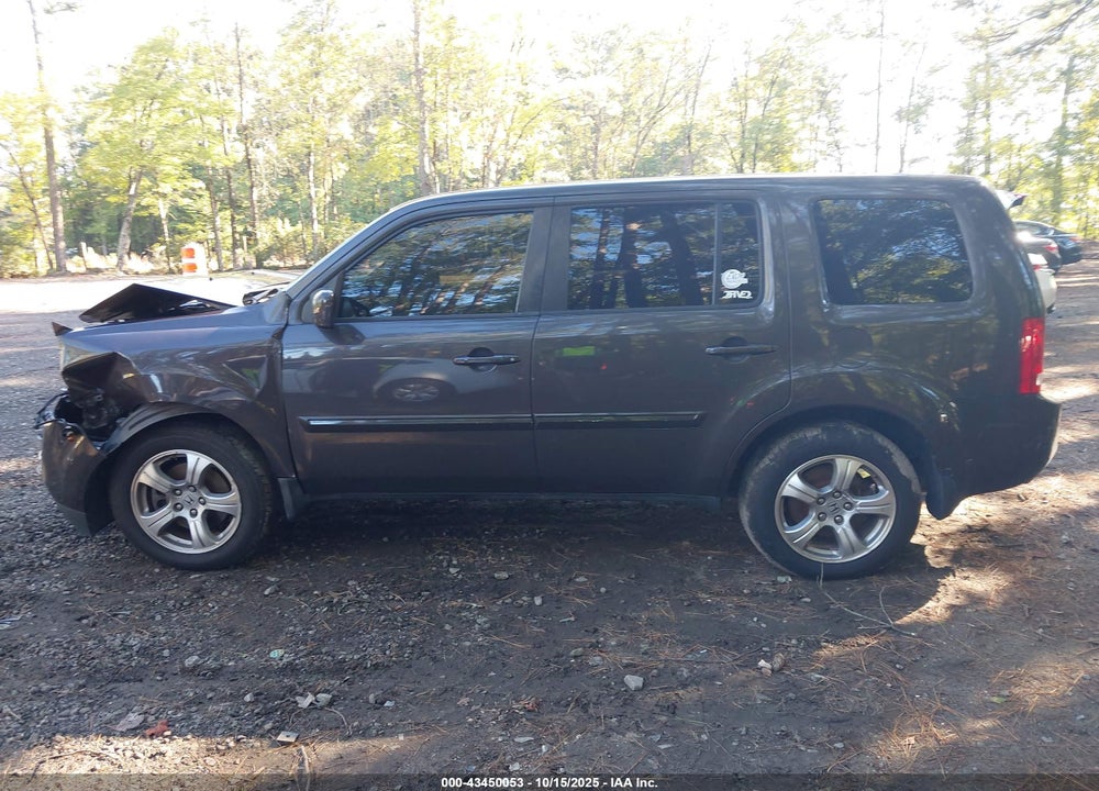 2013 HONDA PILOT EX-L VIN: 5FNYF4H5XDB036133
