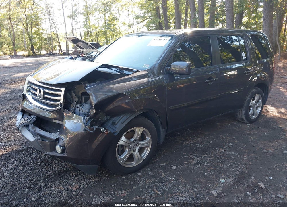 2013 HONDA PILOT EX-L VIN: 5FNYF4H5XDB036133