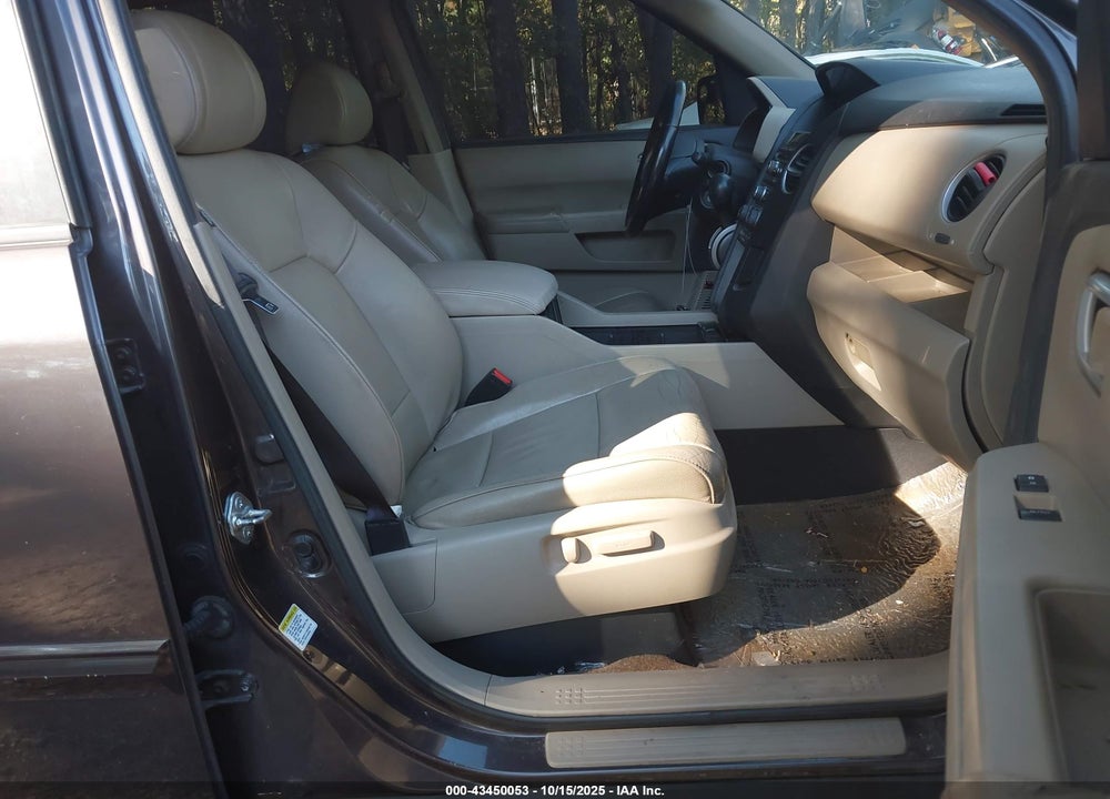 2013 HONDA PILOT EX-L VIN: 5FNYF4H5XDB036133