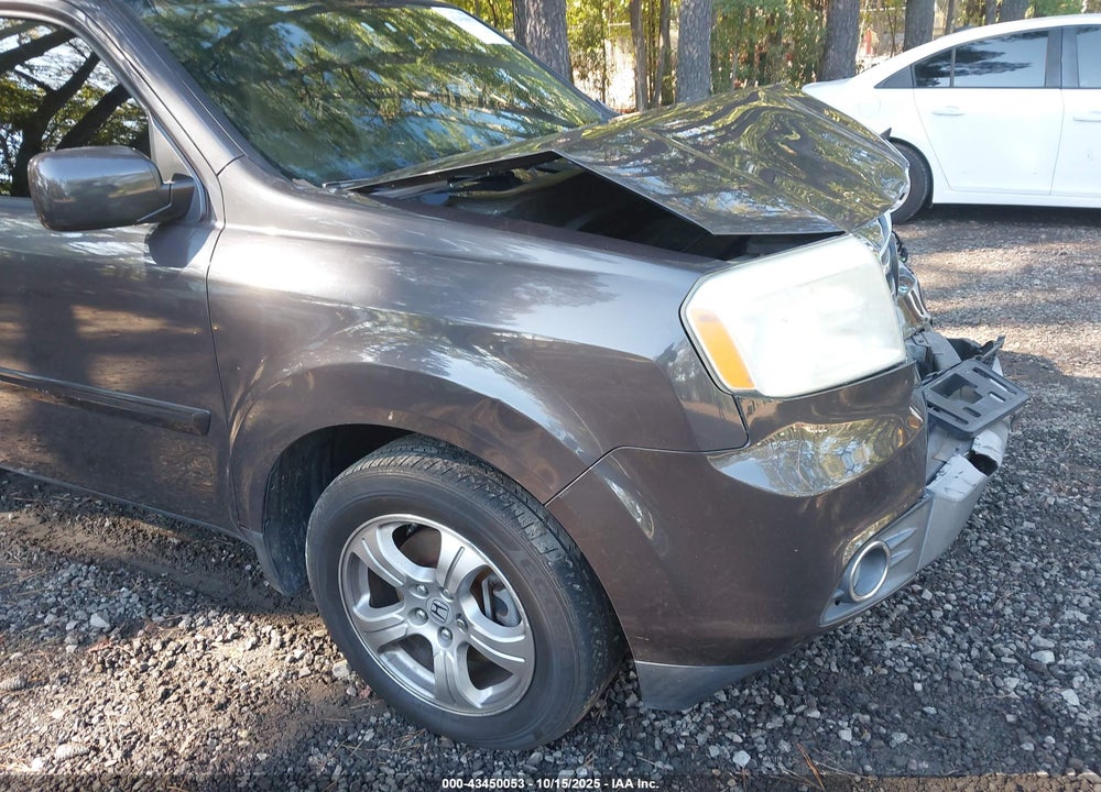 2013 HONDA PILOT EX-L VIN: 5FNYF4H5XDB036133