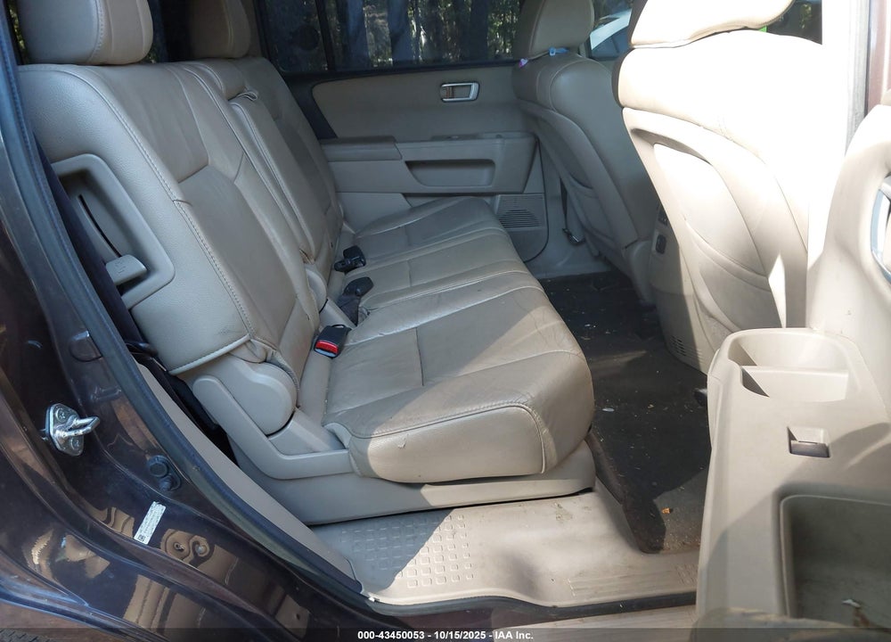 2013 HONDA PILOT EX-L VIN: 5FNYF4H5XDB036133