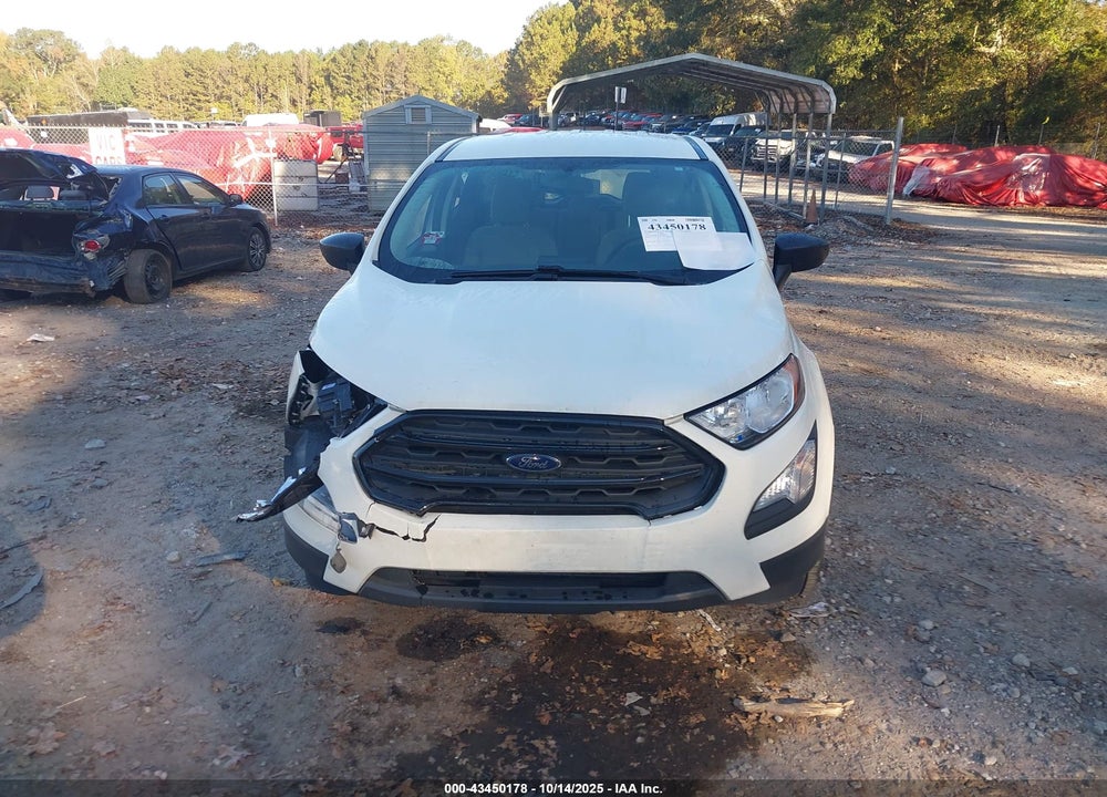 2021 FORD ECOSPORT S VIN: MAJ3S2FE5MC440845