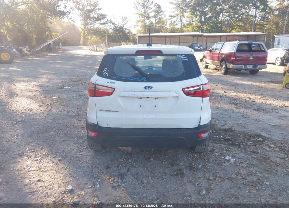 2021 FORD ECOSPORT S VIN: MAJ3S2FE5MC440845