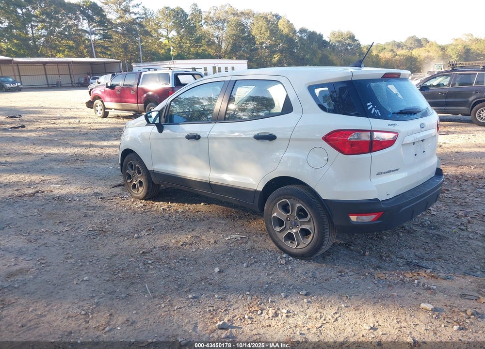 2021 FORD ECOSPORT S VIN: MAJ3S2FE5MC440845