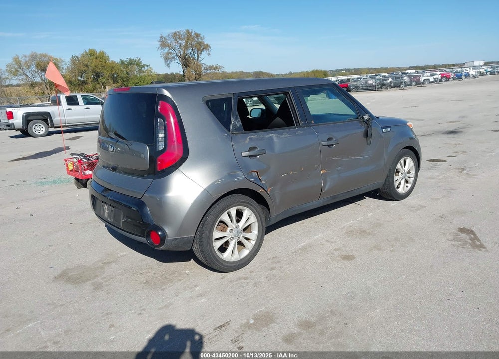 2016 KIA SOUL + VIN: KNDJP3A53G7241614