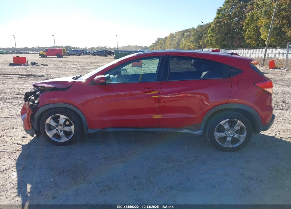 2016 HONDA HR-V EX-L VIN: 3CZRU5H7XGM718201