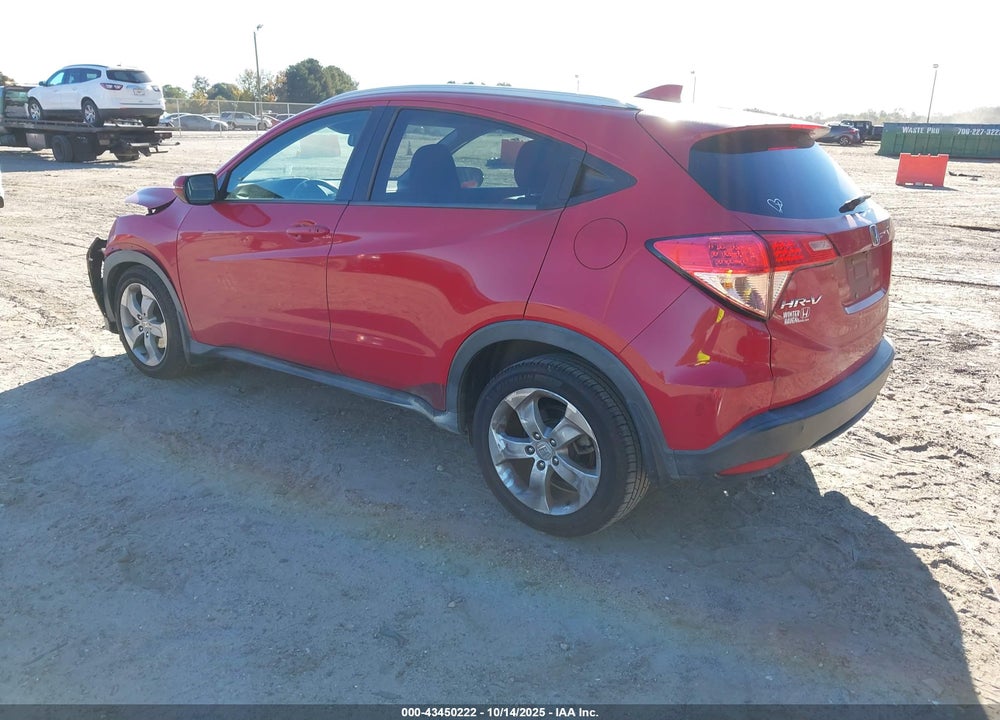 2016 HONDA HR-V EX-L VIN: 3CZRU5H7XGM718201