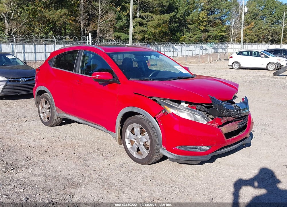 2016 HONDA HR-V EX-L VIN: 3CZRU5H7XGM718201