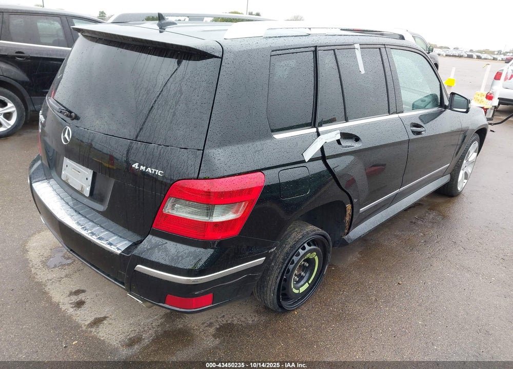 2010 MERCEDES-BENZ GLK 350 4MATIC VIN: WDCGG8HBXAF391228