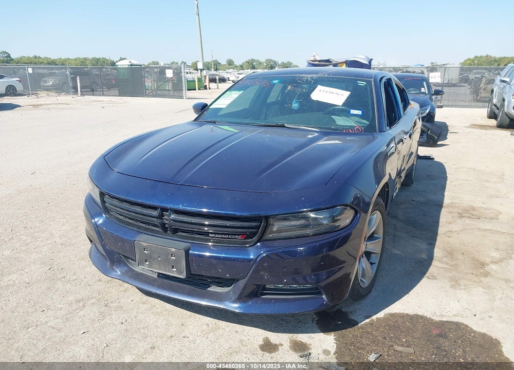 2016 DODGE CHARGER SXT VIN: 2C3CDXHG6GH297412
