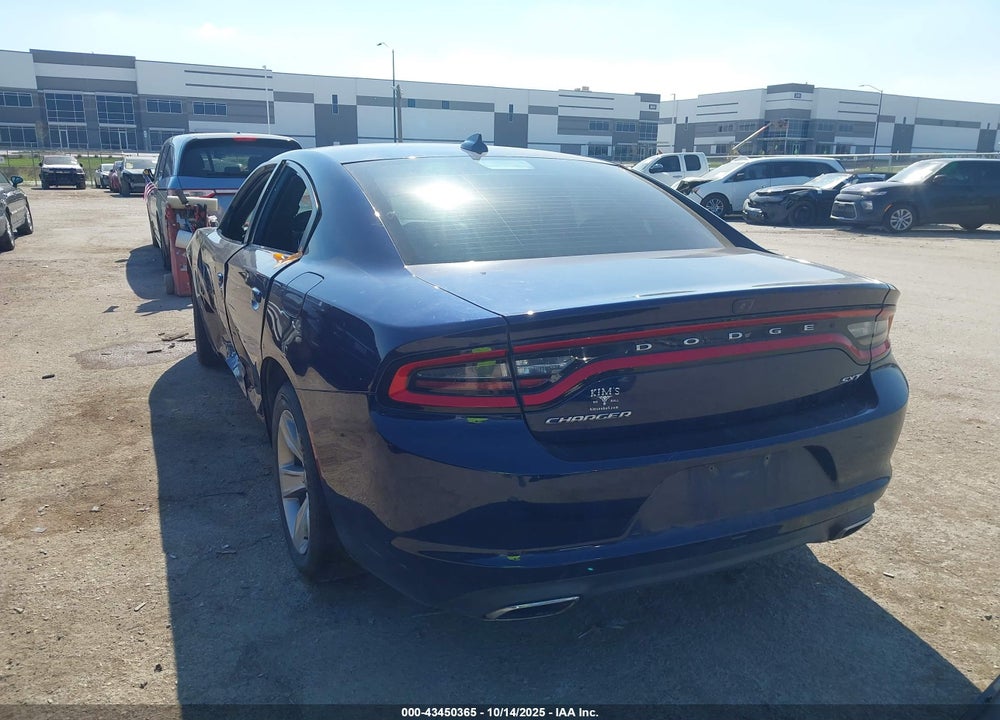 2016 DODGE CHARGER SXT VIN: 2C3CDXHG6GH297412