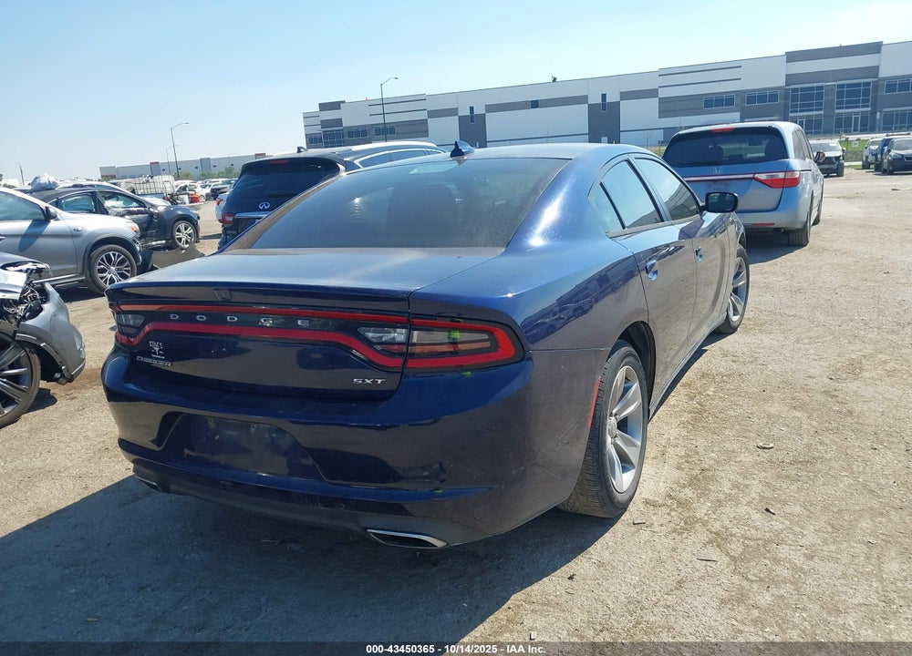 2016 DODGE CHARGER SXT VIN: 2C3CDXHG6GH297412