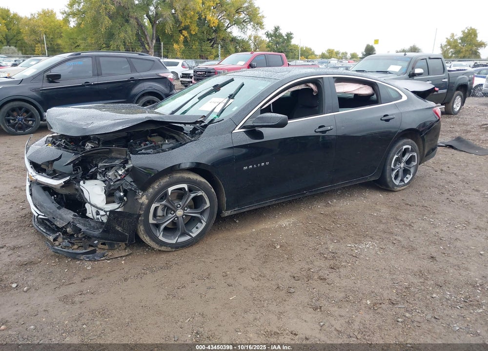 2022 CHEVROLET MALIBU LT VIN: 1G1ZD5ST1NF129801