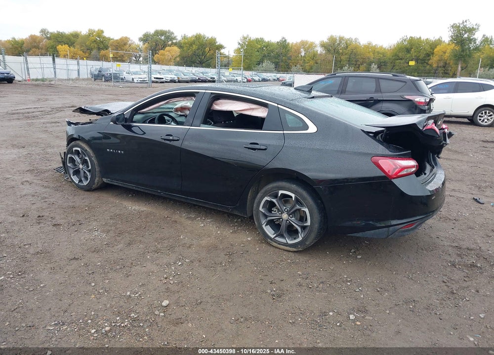 2022 CHEVROLET MALIBU LT VIN: 1G1ZD5ST1NF129801