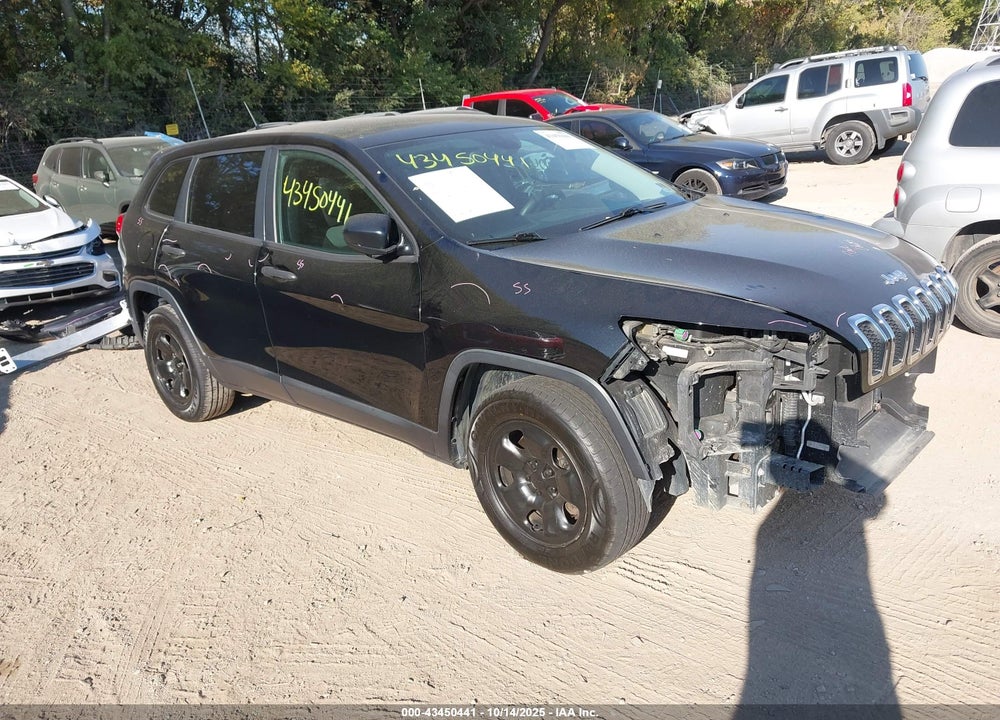2014 JEEP CHEROKEE SPORT VIN: 1C4PJMAB4EW303161