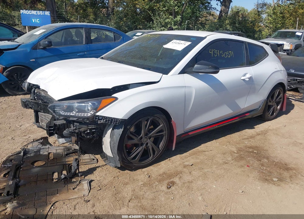 2021 HYUNDAI VELOSTER N VIN: KMHT36AH2MU009966