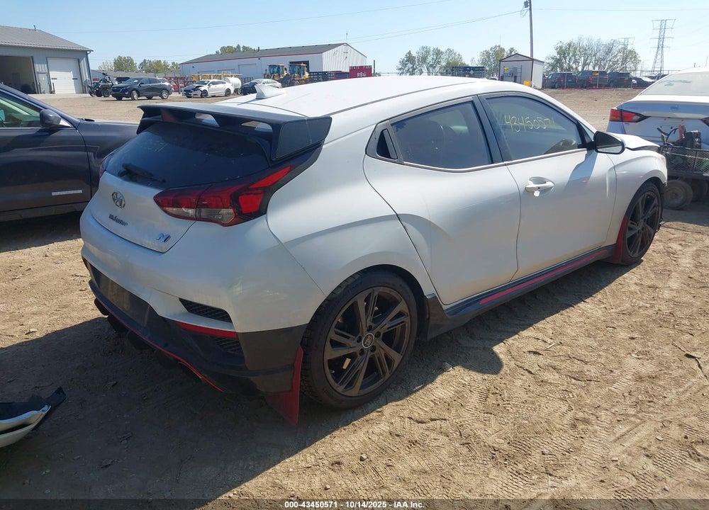 2021 HYUNDAI VELOSTER N VIN: KMHT36AH2MU009966