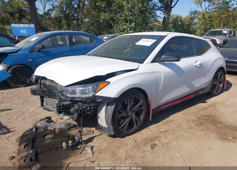 2021 HYUNDAI VELOSTER N VIN: KMHT36AH2MU009966