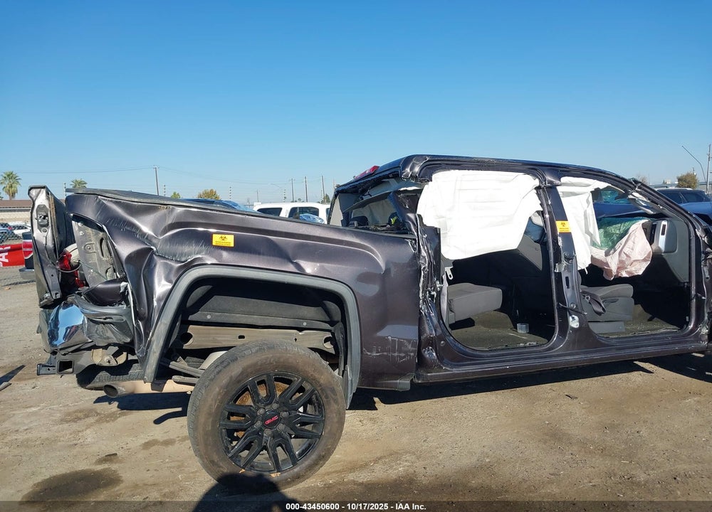 2016 GMC SIERRA 1500 VIN: 3GTP1MEC6GG164638