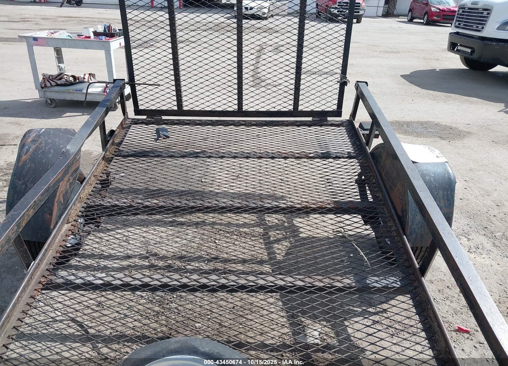 2020 CARRY ON 8' FLATBED TRAILER VIN: 4YMBU0819LG090879