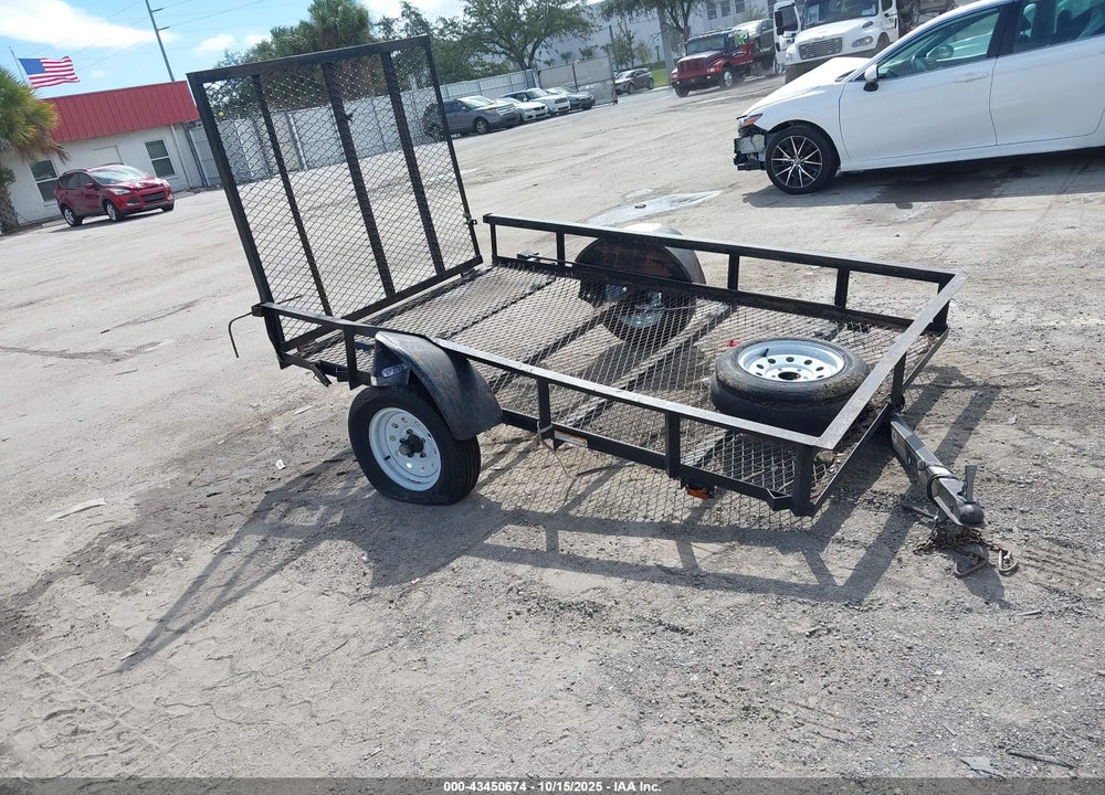 2020 CARRY ON 8' FLATBED TRAILER VIN: 4YMBU0819LG090879