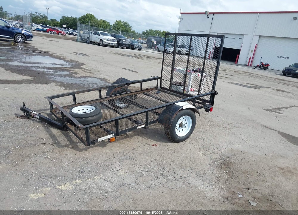 2020 CARRY ON 8' FLATBED TRAILER VIN: 4YMBU0819LG090879